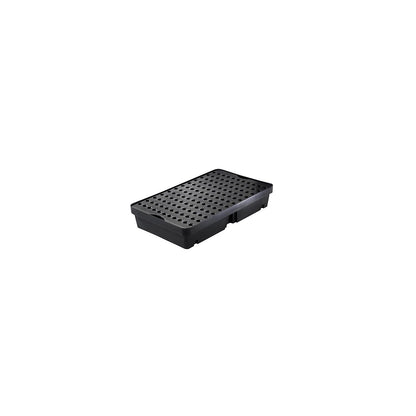 Small container pallet tray, made of polyethylene (LDPE), capacity 60 l, with PE grate.