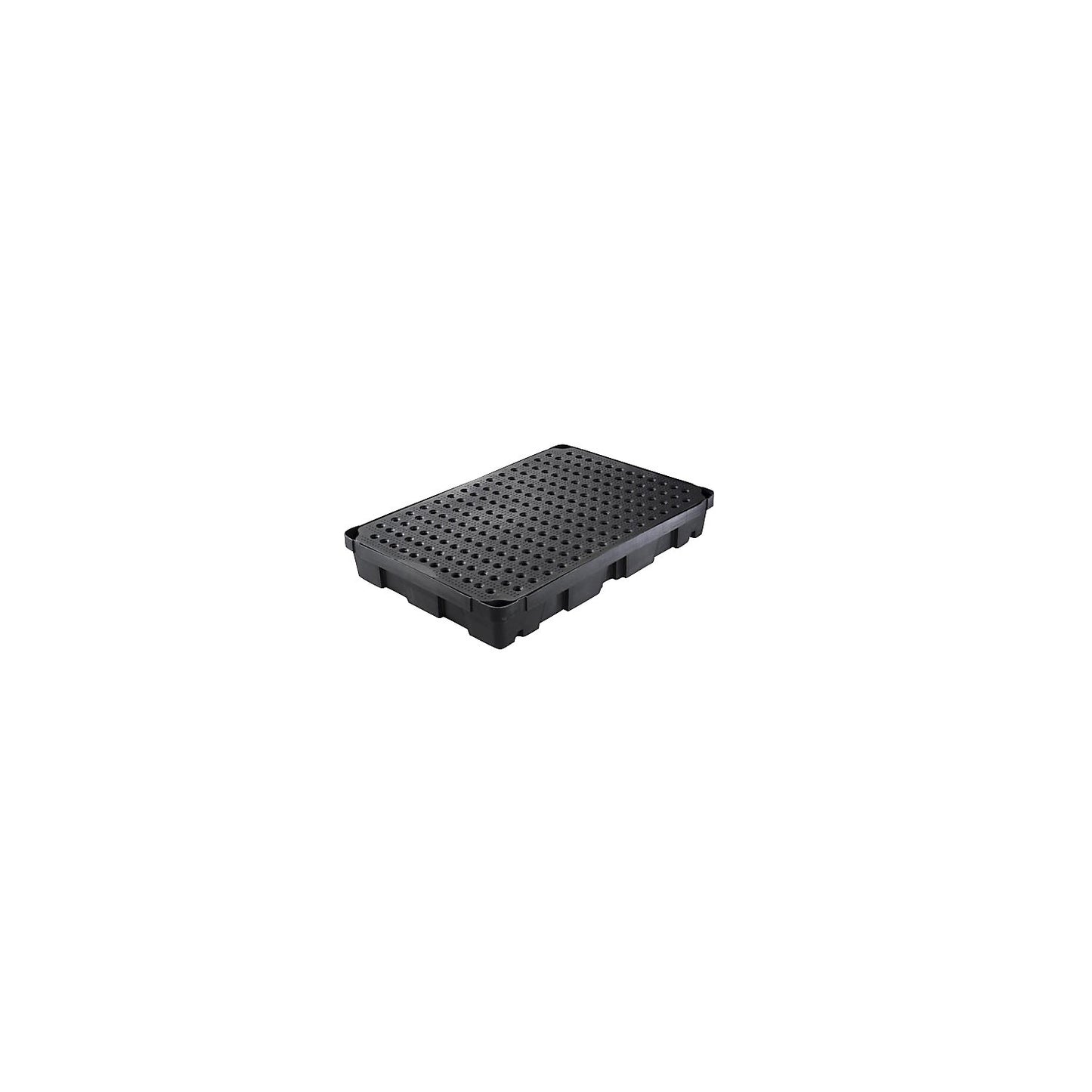 Small container pallet tray, made of polyethylene (LDPE), capacity 100 l, with PE grate.