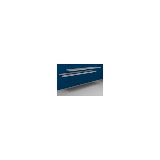 Additional shelf level incl. supports and steel shelf, width 2500 mm, depth 500 mm.