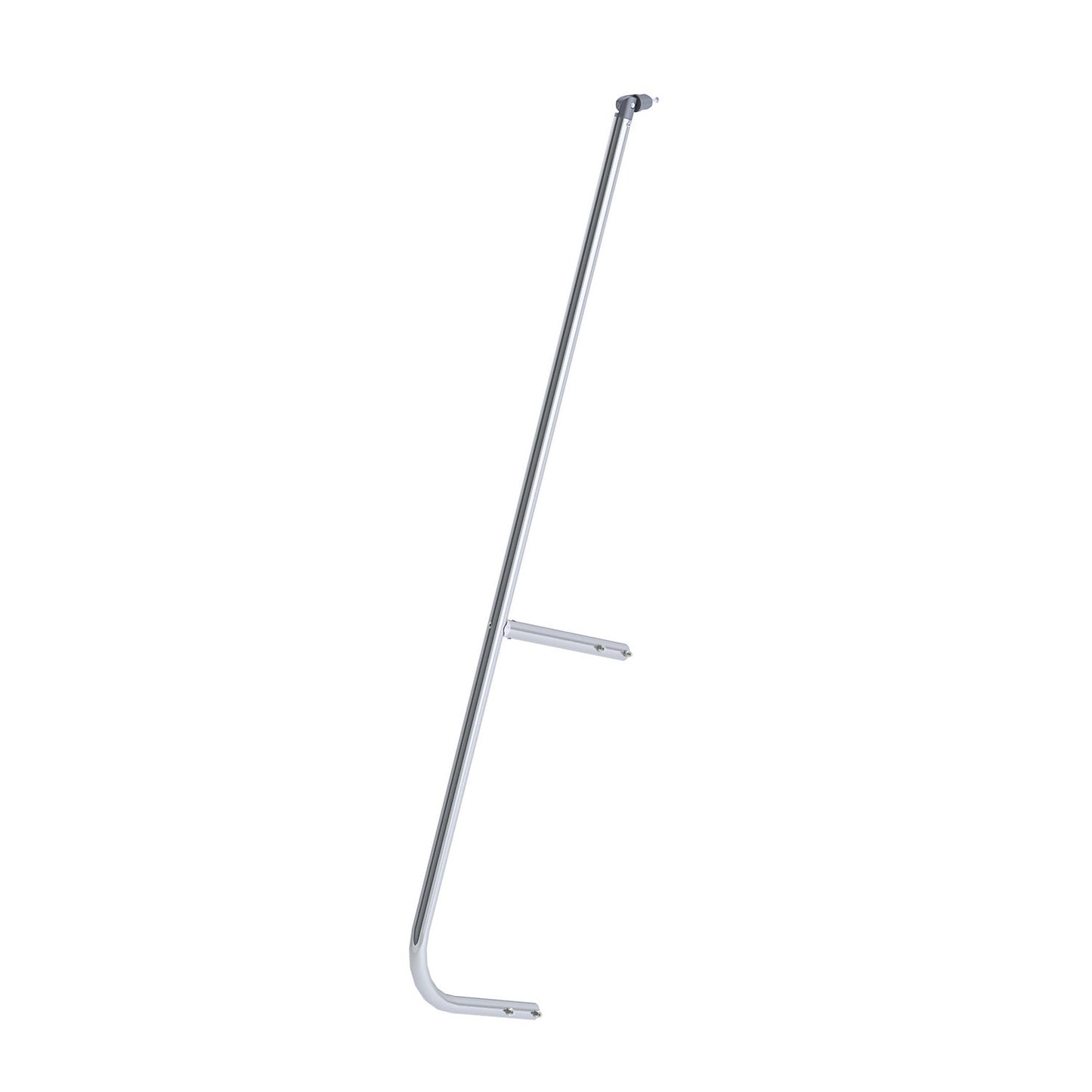 Hand rail, aluminium, for 6 - 8 step mobile safety steps.
