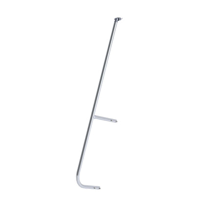 Hand rail, aluminium, for 6 - 8 step mobile safety steps.