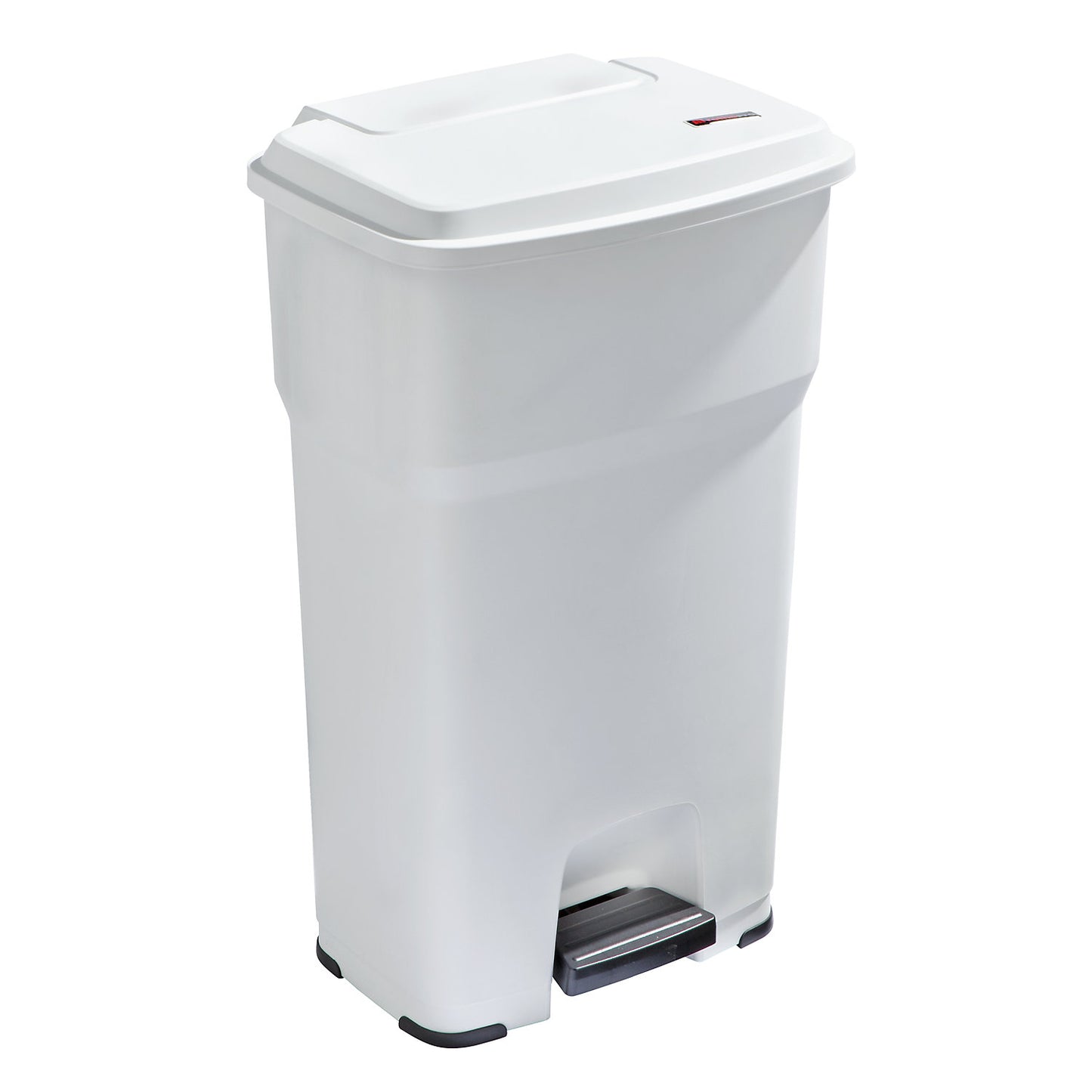 HERA pedal bin, capacity 85 l, WxHxD 490 x 790 x 390 mm, white.