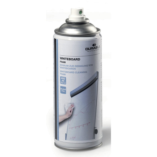Cleaning foam for whiteboards, 12 x 400 ml cans, HFC-free.