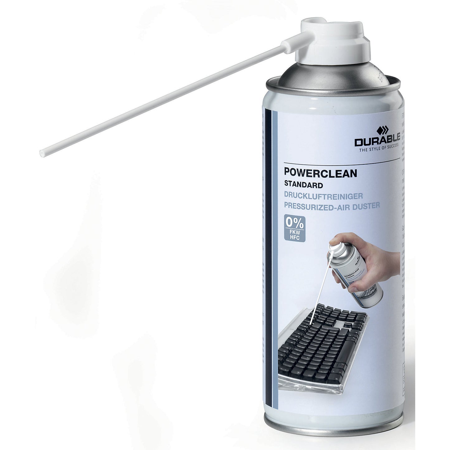 Powerclean standard, compressed air cleaner, 6 x 400 ml cans.