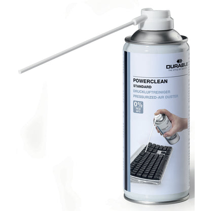 Powerclean standard, compressed air cleaner, 6 x 400 ml cans.