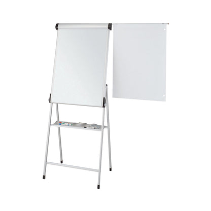 Flip chart, with aluminium/plastic profile, board WxH 690 x 1005 mm.