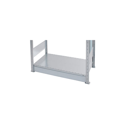 Plinth cover plate, zinc plated, pack of 5, for width 1300 mm.