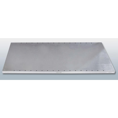 Additional zinc plated shelf, length 25 mm, pack of 2, WxD 1300 x 400 mm.