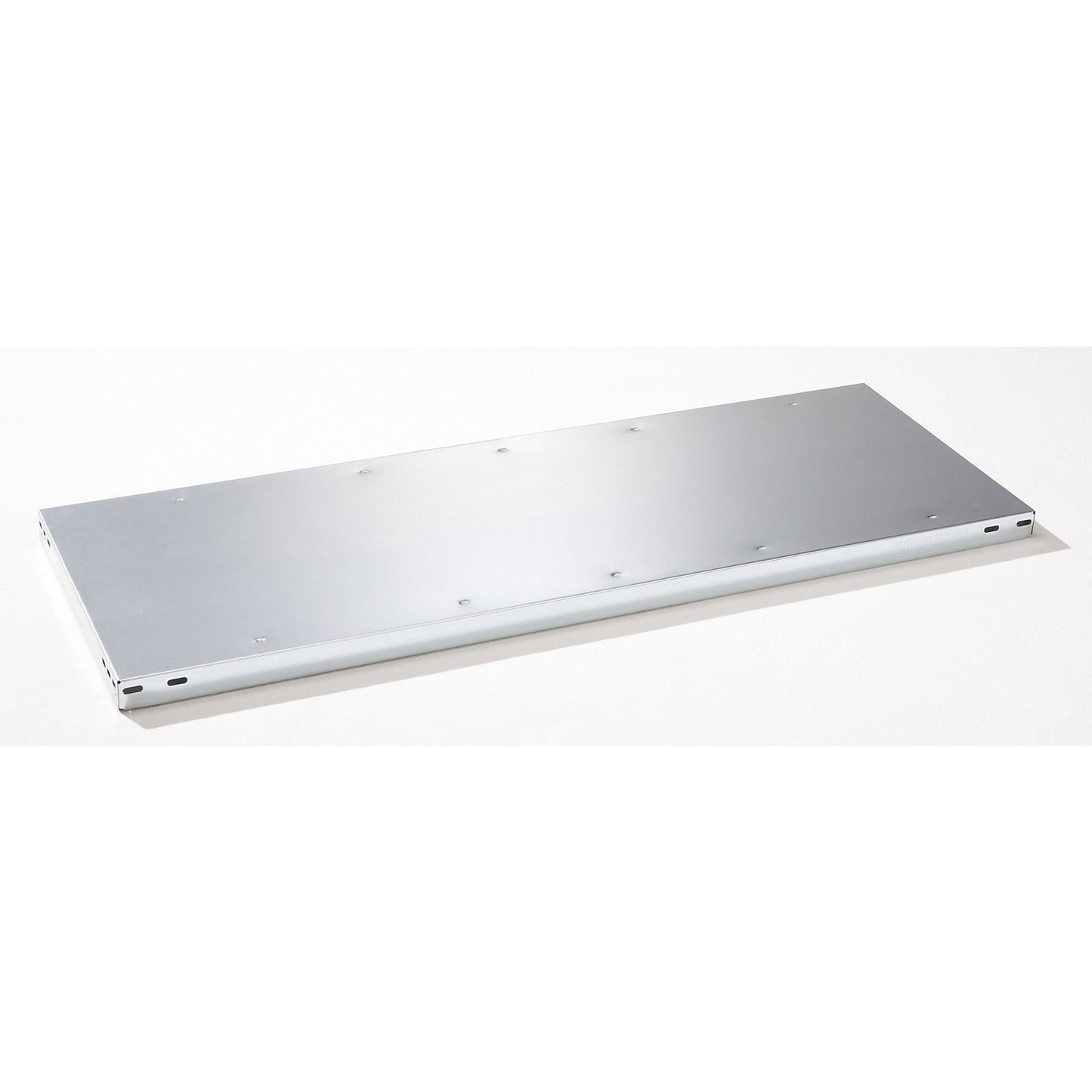 Shelf, pack of 2, zinc plated, width 1215 mm, depth 450 mm.