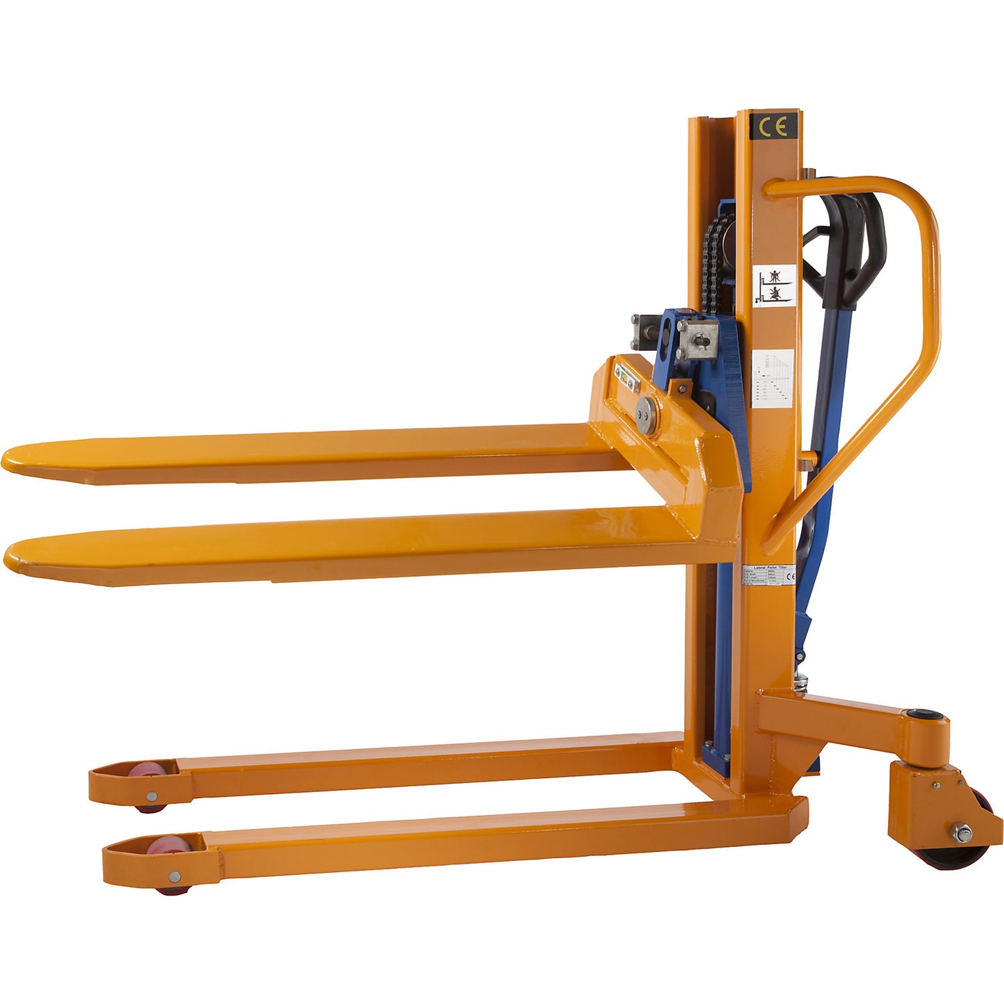 Pallet stacker, tilting forks, max. load 800 kg.