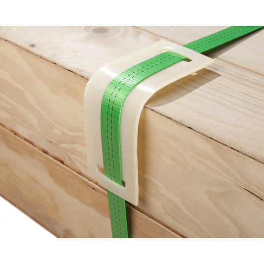 Edge protection pad, made of PU, pack of 10, for belt width 35 mm.