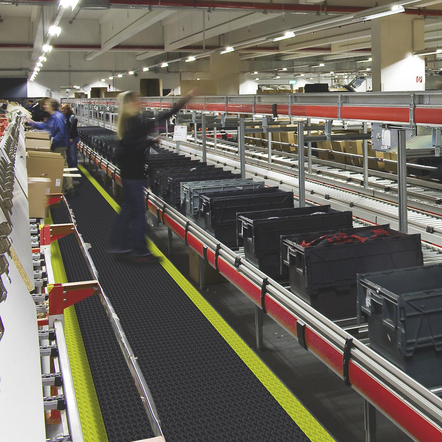 Cushion Trax® anti-fatigue matting, per m, grey, width 910 mm.