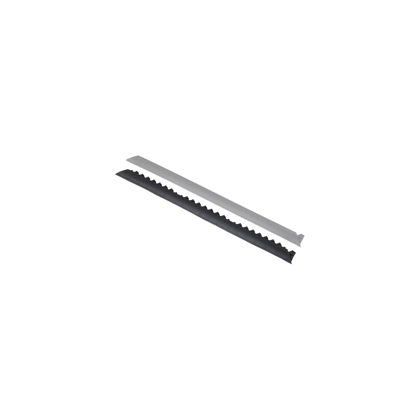 Ramp edge, tapered, male version, black.