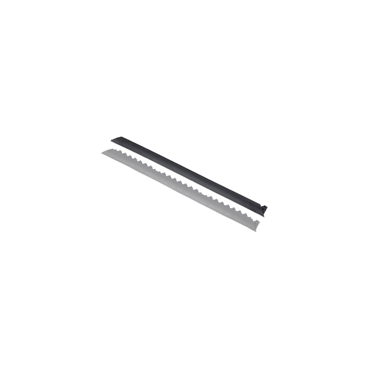 Ramp edge, tapered, female version, black.