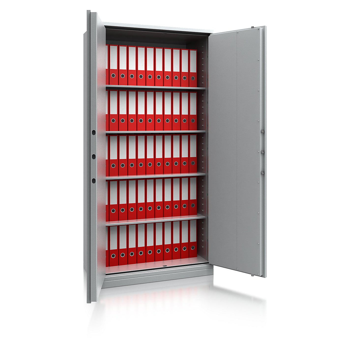LIGHT safety cabinet, light duty, HxWxD 1950 x 950 x 500 mm, light grey.