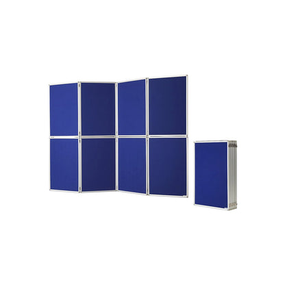 Presentation board, collapsible, incl. carrying bag, HxWxD 1810 x 2440 x 20 mm.