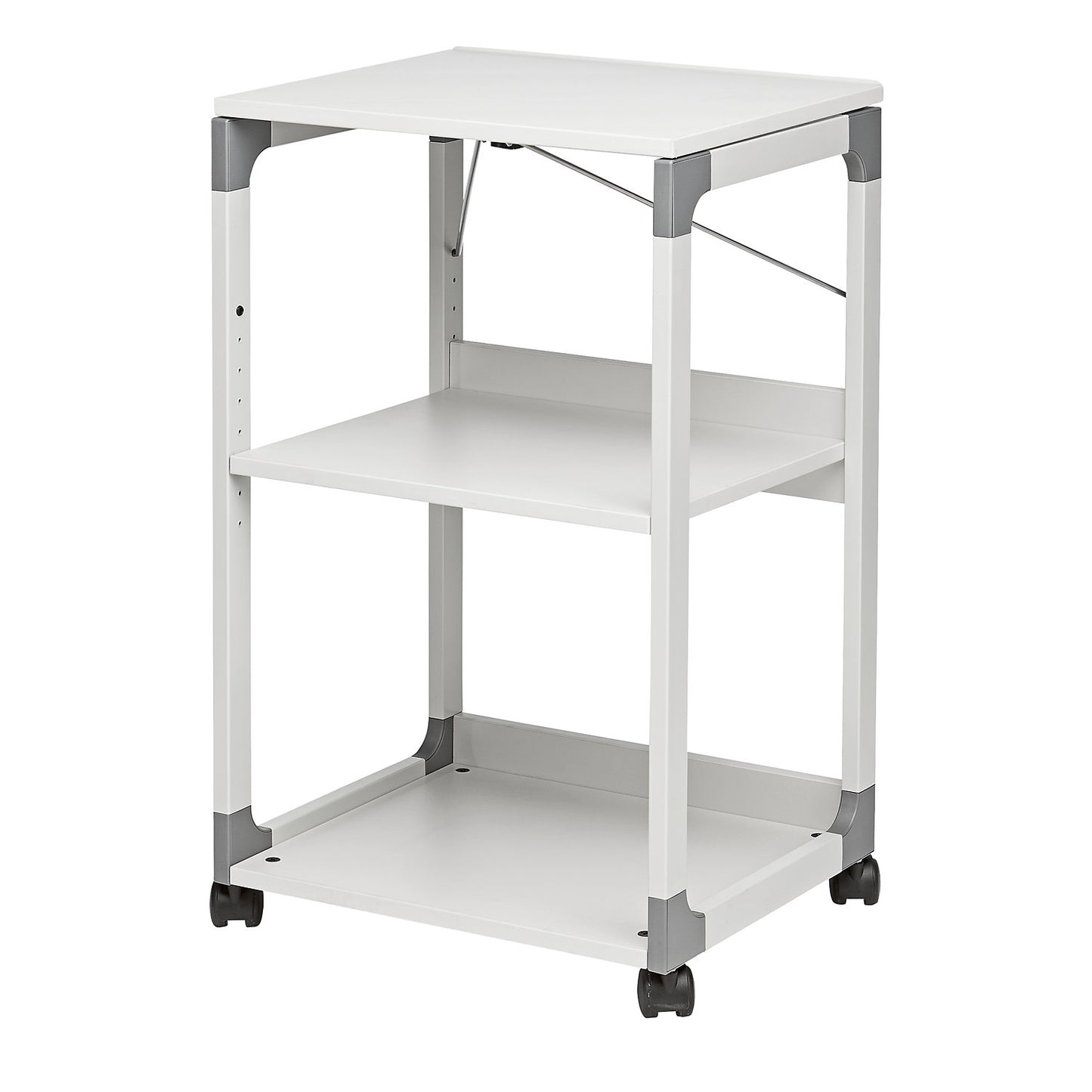 OHP / projector trolley, HxWxD 882 x 508 x 432 mm, grey.
