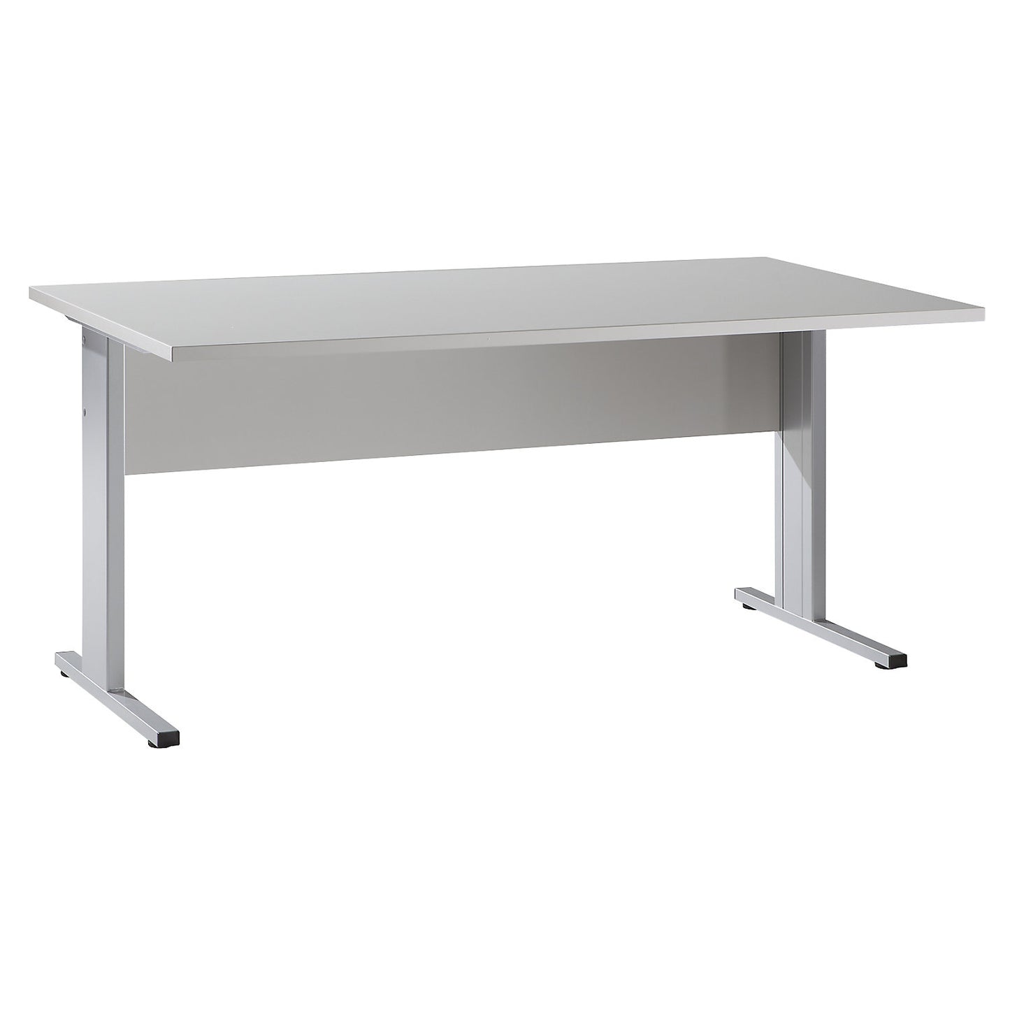 PETRA - Desk, HxWxD 720 x 1600 x 800 mm, light grey.