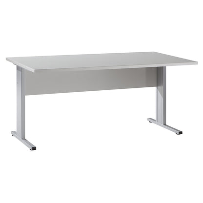 PETRA - Desk, HxWxD 720 x 1600 x 800 mm, light grey.