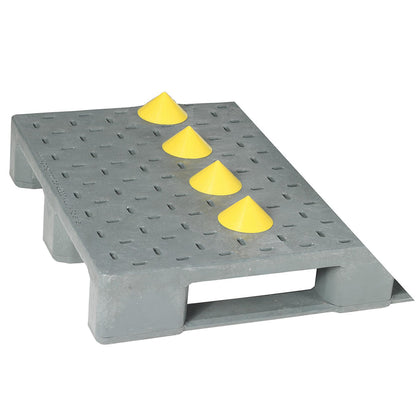 Multi-pallet set, with pins, 1+ items.