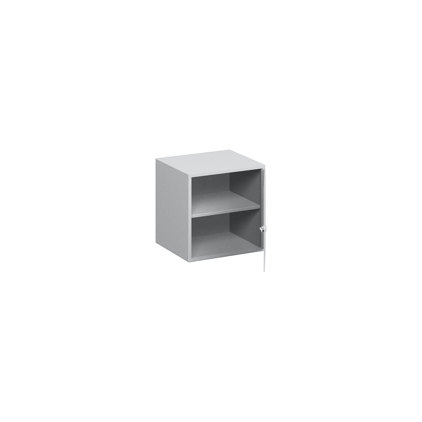 Built-in lockable compartment, light duty, HxWxD 370 x 370 x 325 mm.