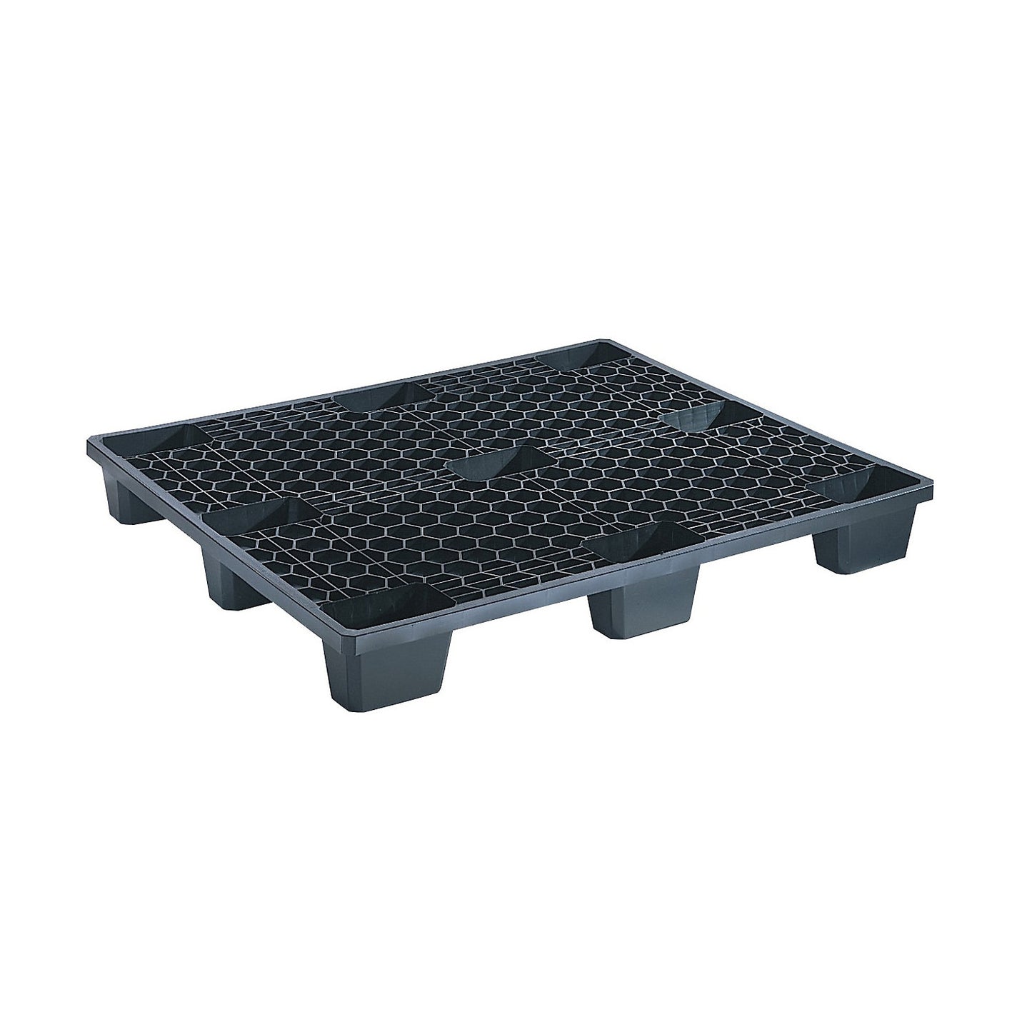 Industrial stacking pallet, LxW 1200 x 1000 mm, perforated, 1+ items.