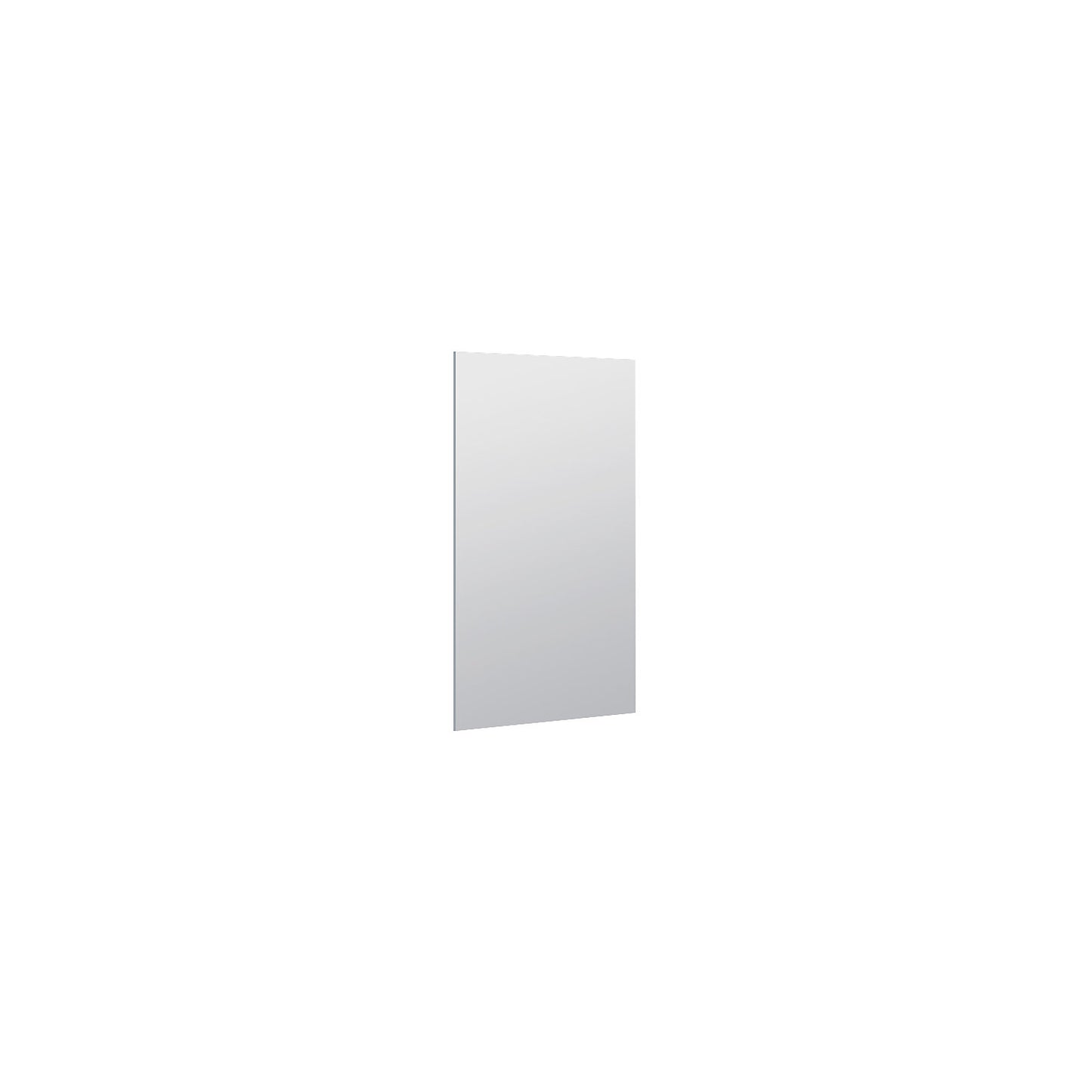 Rear panel for open wardrobe section, light grey RAL 7035, WxH 870 x 1800 mm.