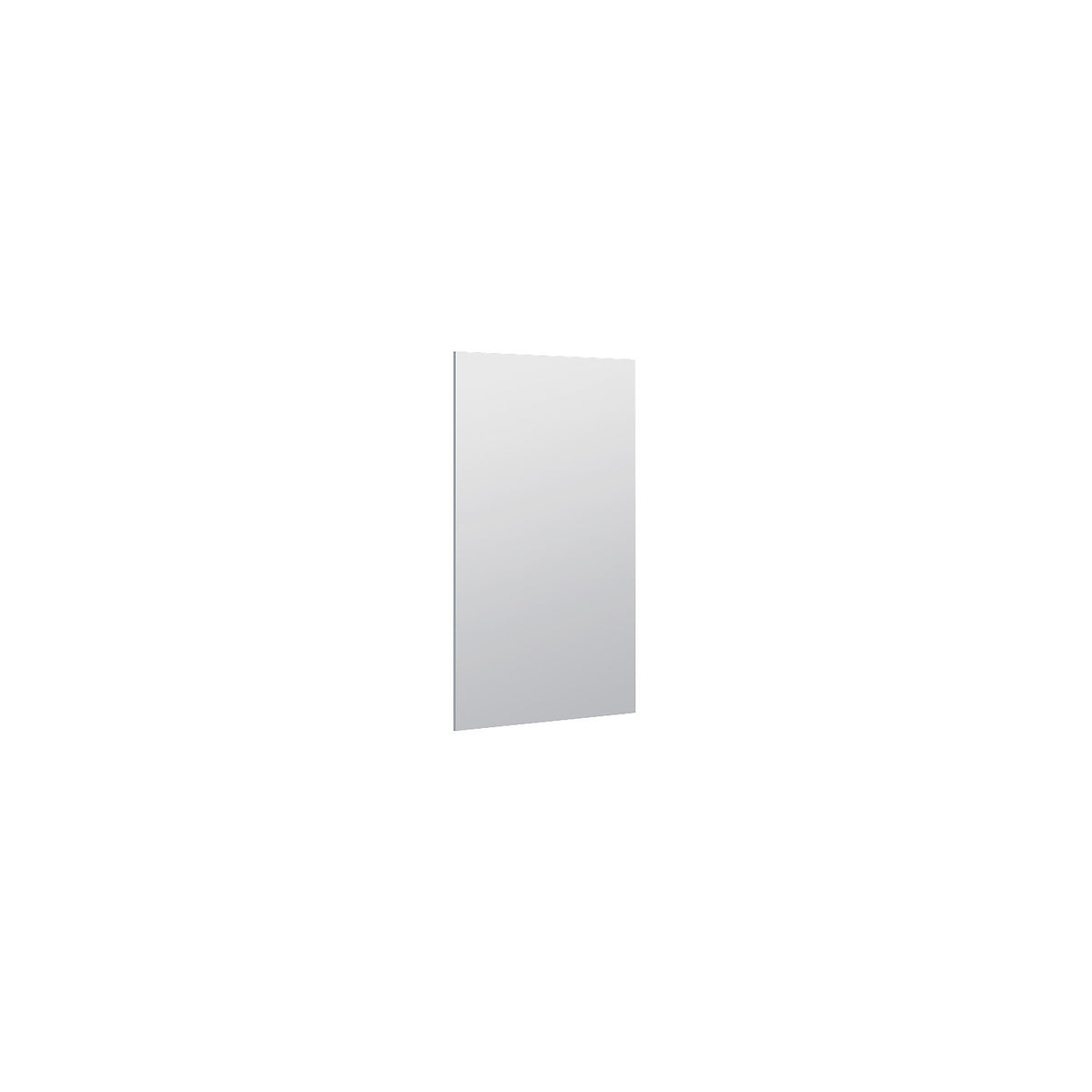 Rear panel for open wardrobe section, light grey RAL 7035, WxH 870 x 1800 mm.