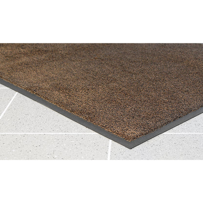 Entrance matting for indoor use, nylon pile, LxW 1750 x 1150 mm, brown.