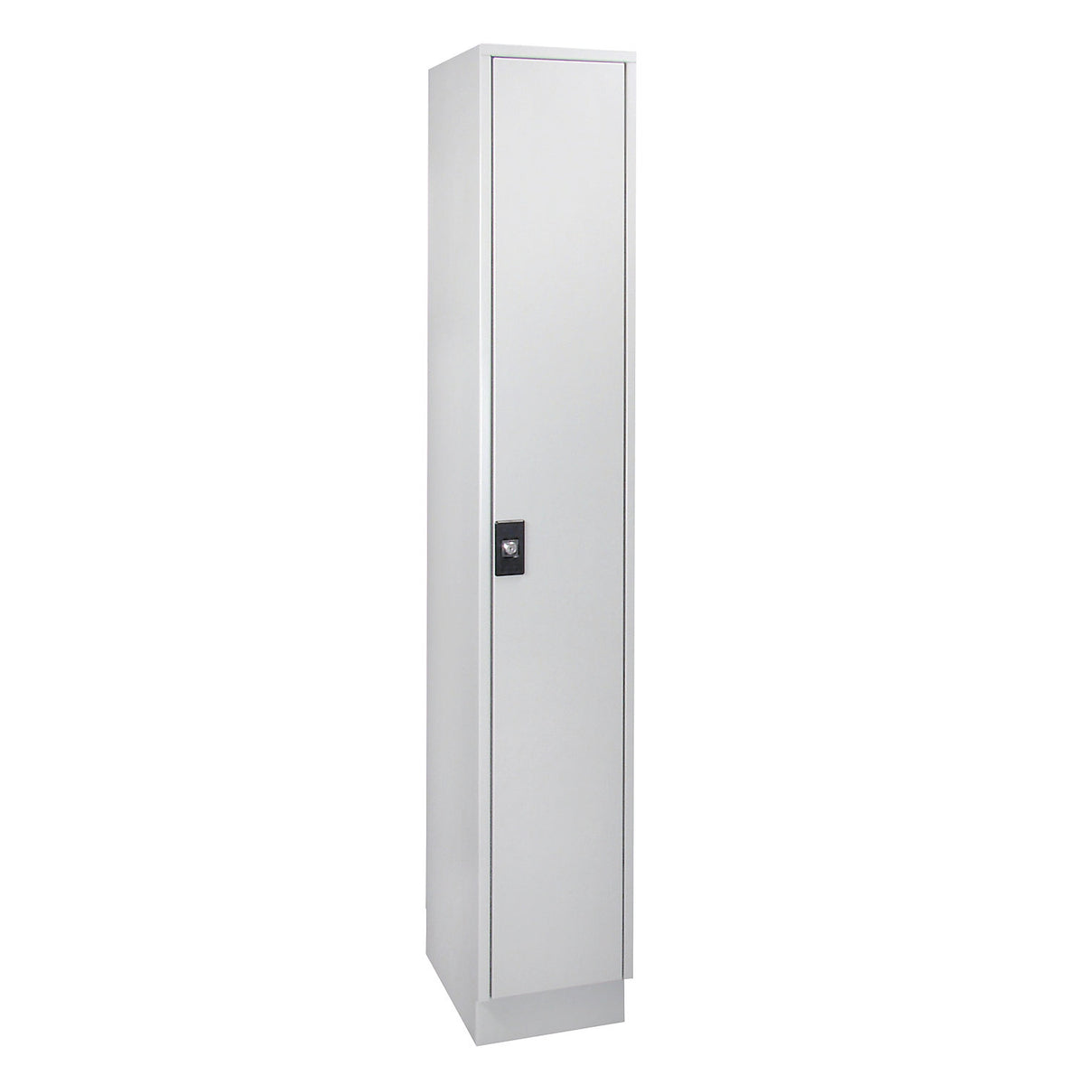 Stuttgart locker, 1 compartment, W 300 mm, light grey / light grey.