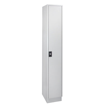 Stuttgart locker, 1 compartment, W 300 mm, light grey / light grey.