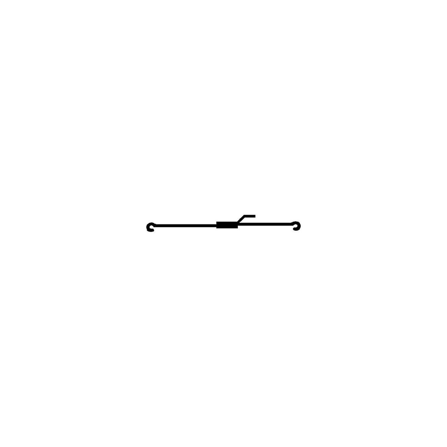 Cargo restraint strap, standard ratchet with snap hook, max. tensioning force 5000 kg, pack of 2, length 8000 mm.